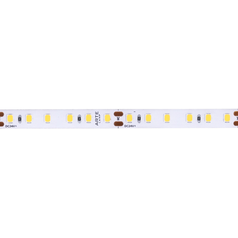 5м. Светодиодная лента белого цвета 4000К, 9,6W, 24V, IP65 Aqua Arte Lamp Tape A2412008-05-4K