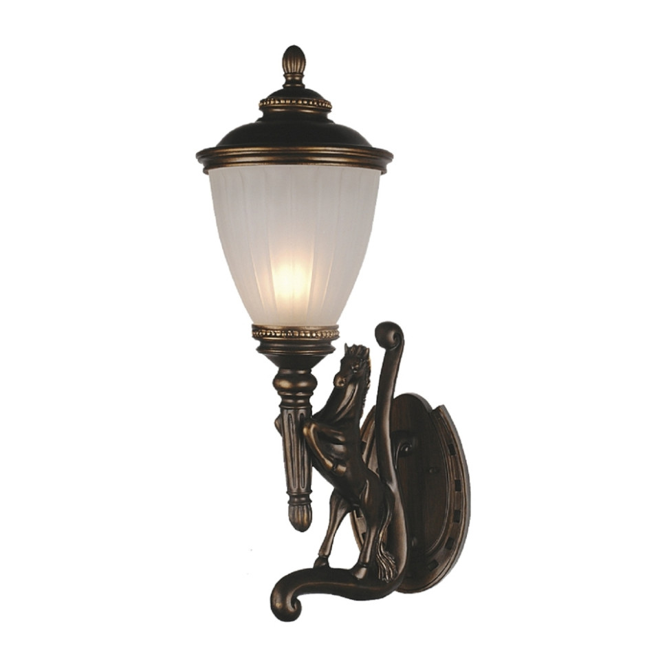 Уличный настенный светильник с лампами светодиодными, комплект от Lustrof. №16924-618358