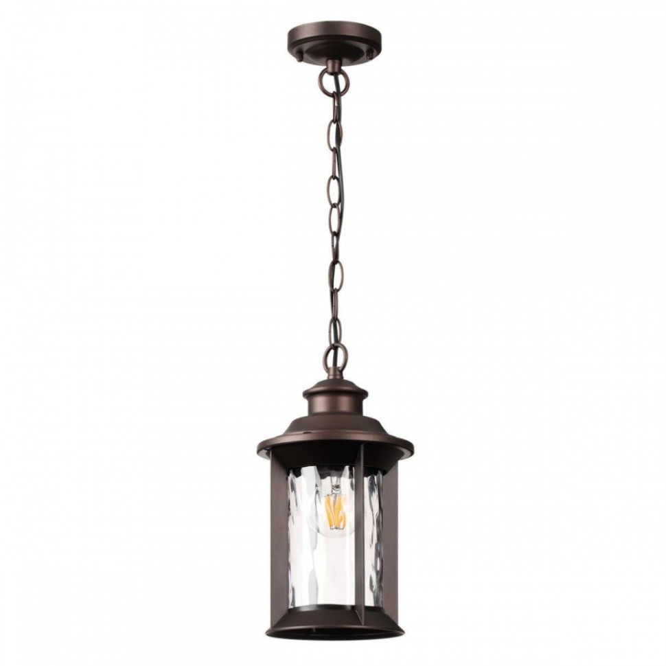 Подвесной уличный светильник со светодиодной лампочкой E27, комплект от Lustrof. №304217-624481