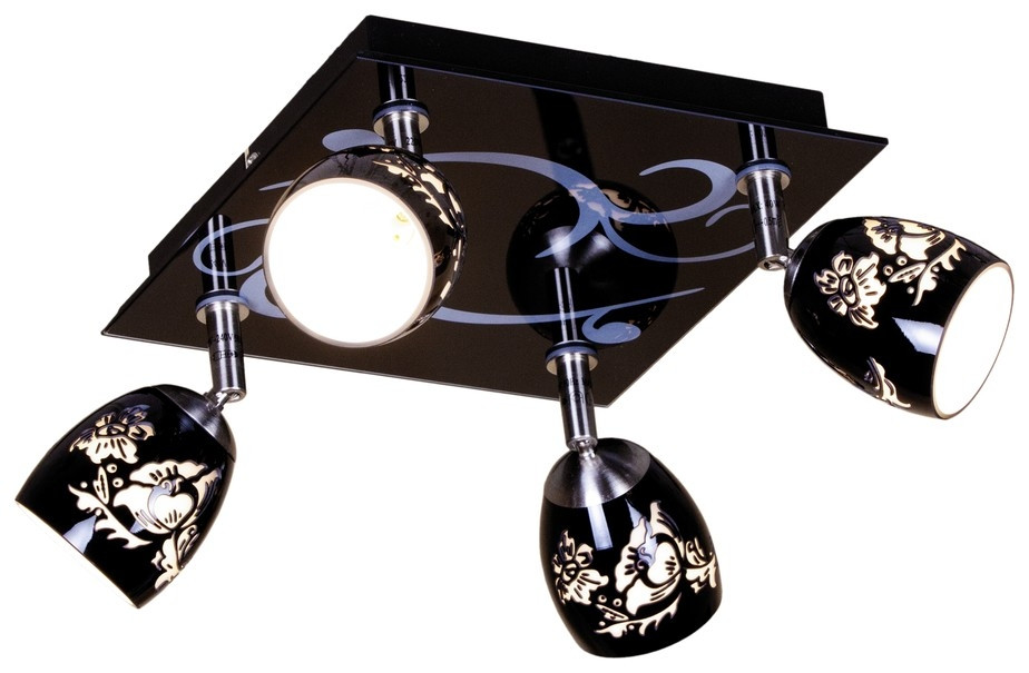 Поворотный светильник - спот, в комплекте с LED лампами G9. Интерьер -Прихожие. Комплект от Lustrof №150718-701994