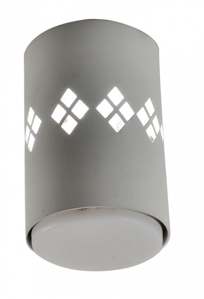 Накладной светильник с LED подсветкой Эра OL10 LD GX53 WH (Б0050269)