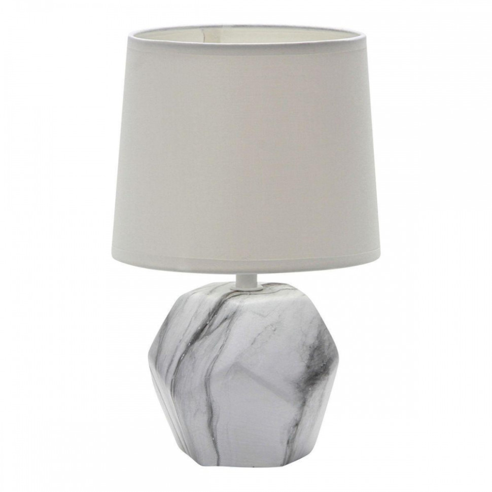 Настольная лампа Escada 10163/T E14*40W White marble MARBLE