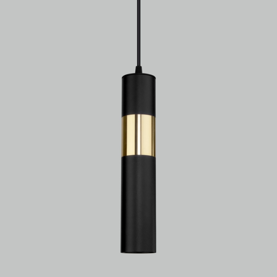 Подвесной светильник Eurosvet Viero 50097/1 черный/золото (a057861)