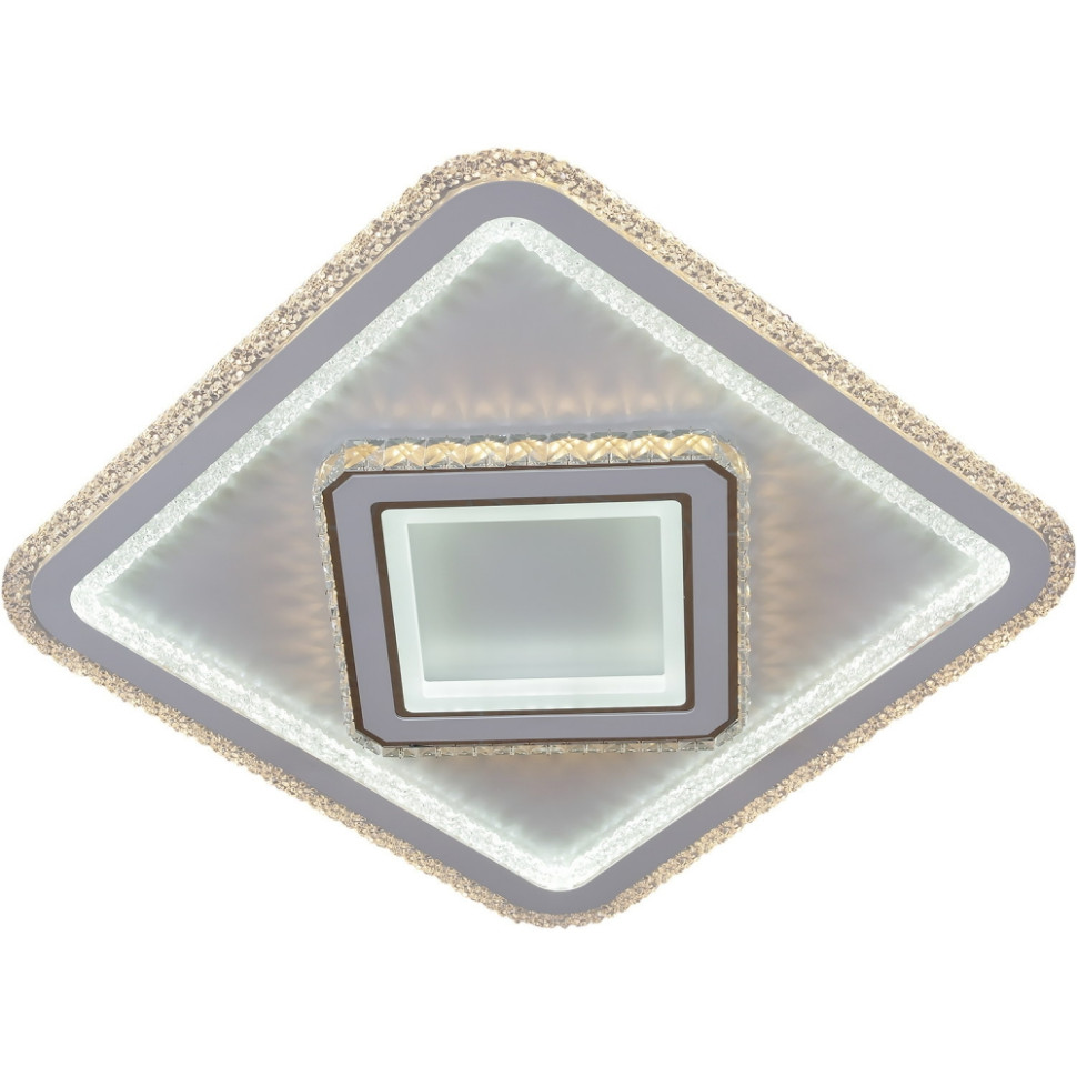 Потолочная диммируемая люстра с пультом ДУ Reluce 07162-0.3-500 WH Reluce (1424076)
