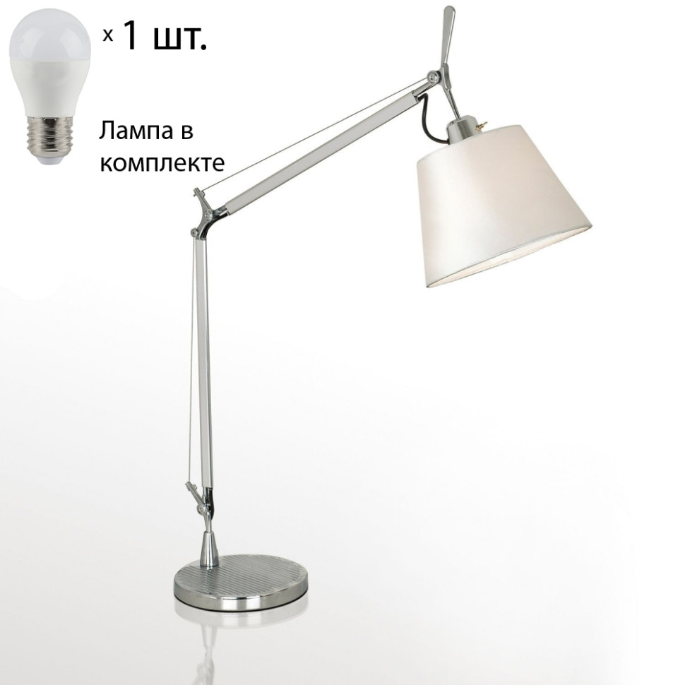Настольная лампа Favourite Phantom с лампочкой 1867-1T+Lamps E27 P45