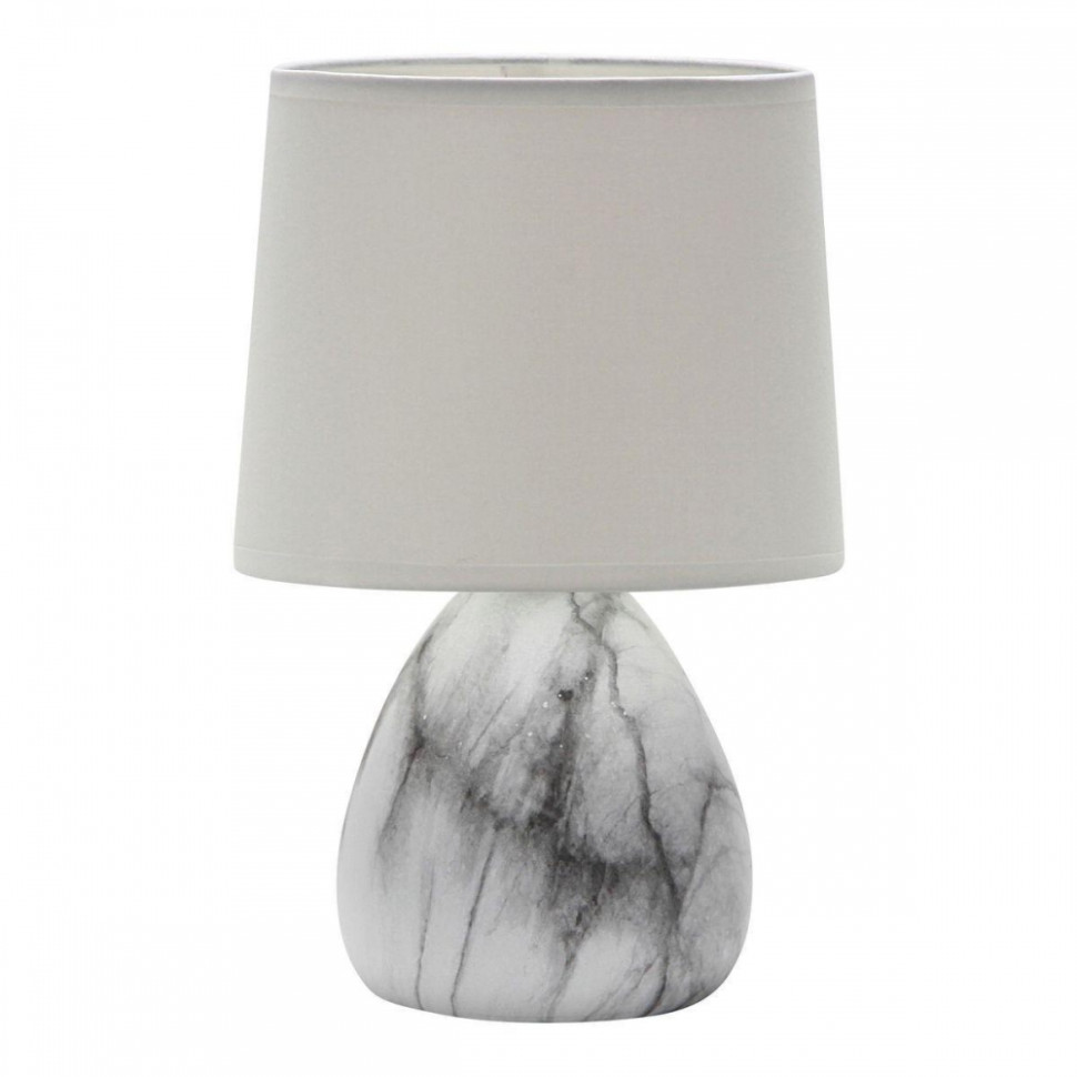 Настольная лампа Escada 10163/L E14*40W White marble MARBLE